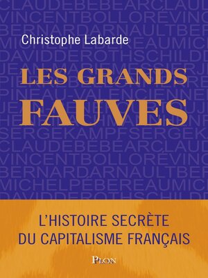 cover image of Les grands fauves